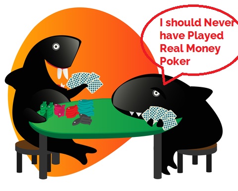 Playing Real Money Poker and Losing